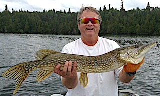 Catching More Nortehrn Pike Than Thought Possible Fishing at Fireside Lodge in Canada